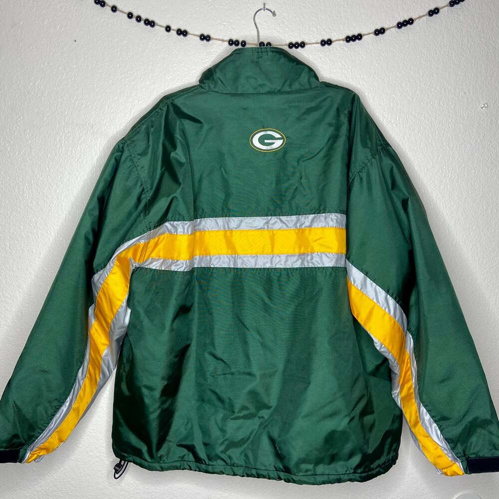 Vintage Carl Banks G-III Green Bay Packets Quilted Jacket - Picture 2 of 8